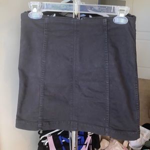 Free People Modern Femme Denim Mini Skirt